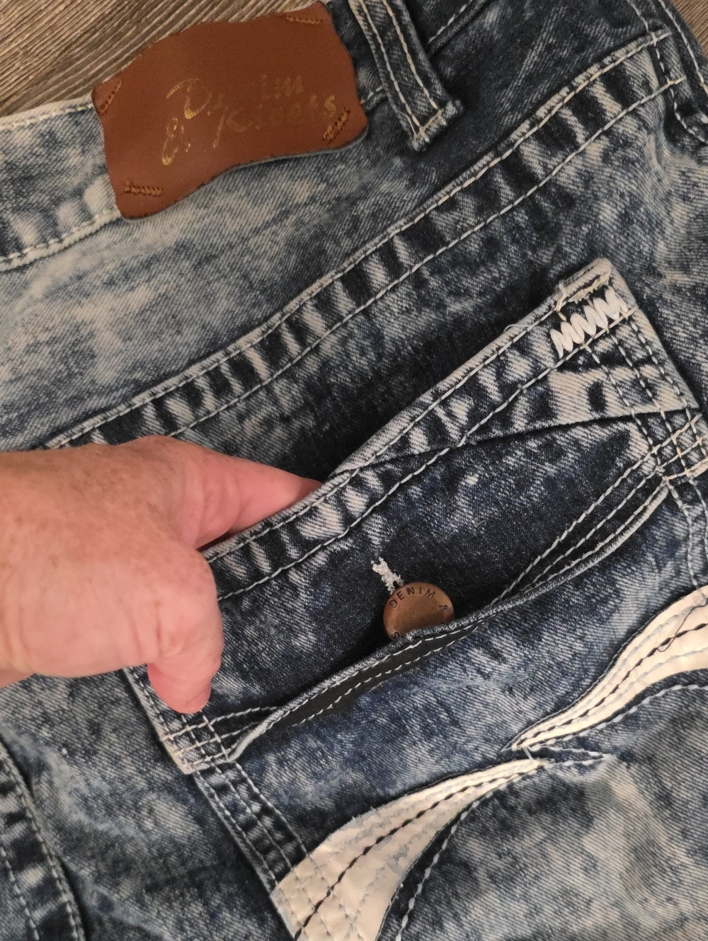 Denim & Rivets Mens Jeans - Picture 6 of 7